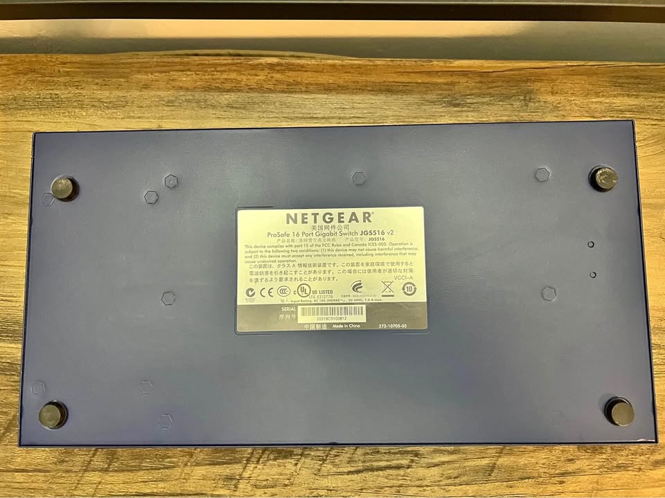 Netgear 16port 1gbe switch