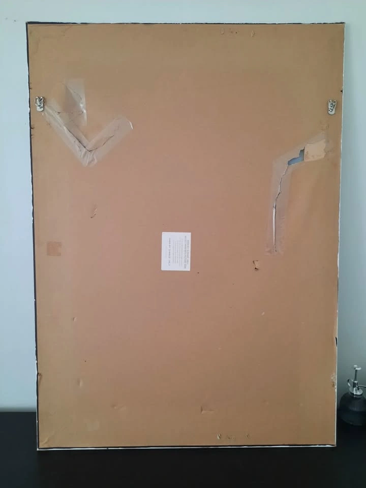 Large mirror - White frame - photo 2