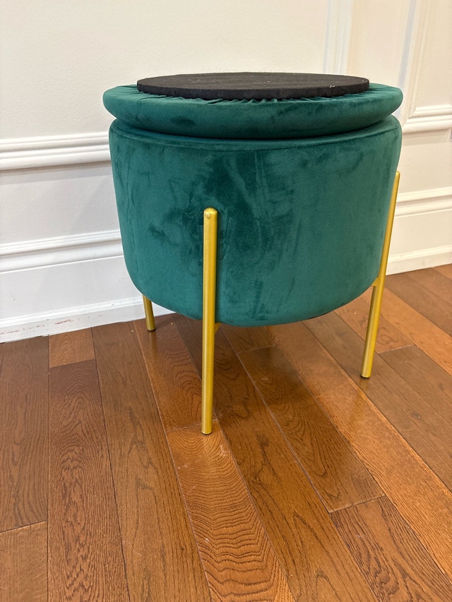 Velvet Ottoman - photo 4