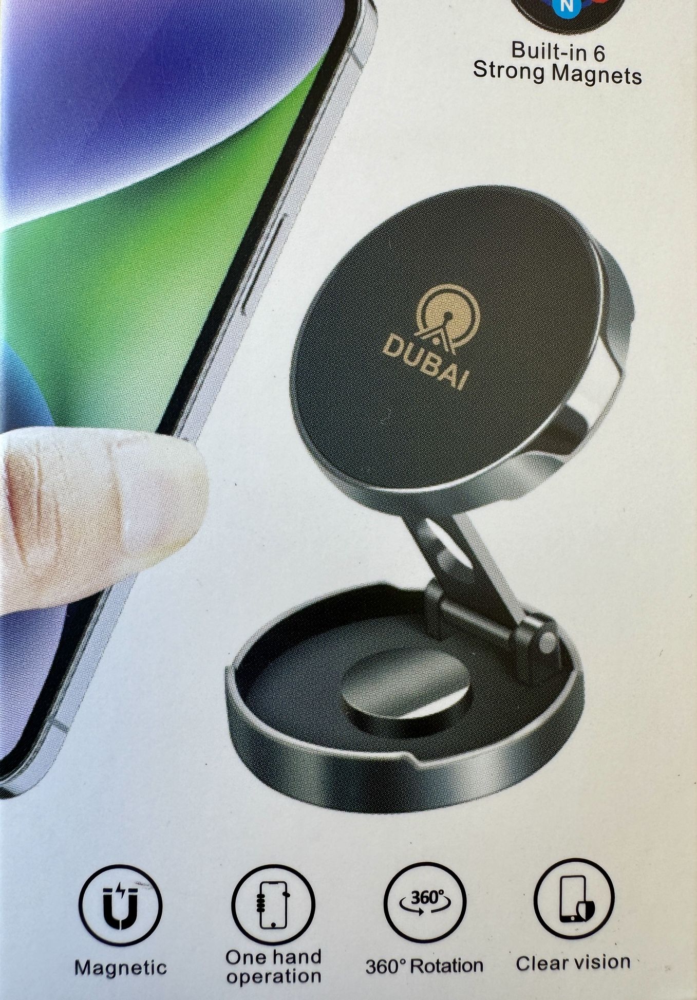 CAR DASH MAGNETIC PHONE MOUNT