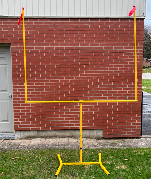 Adjustable Football Goal Post - 8ft Tall - Backyard
