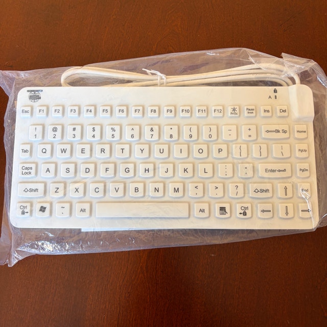 Man & Machine Slim Cool IP68 Waterproof Keyboard