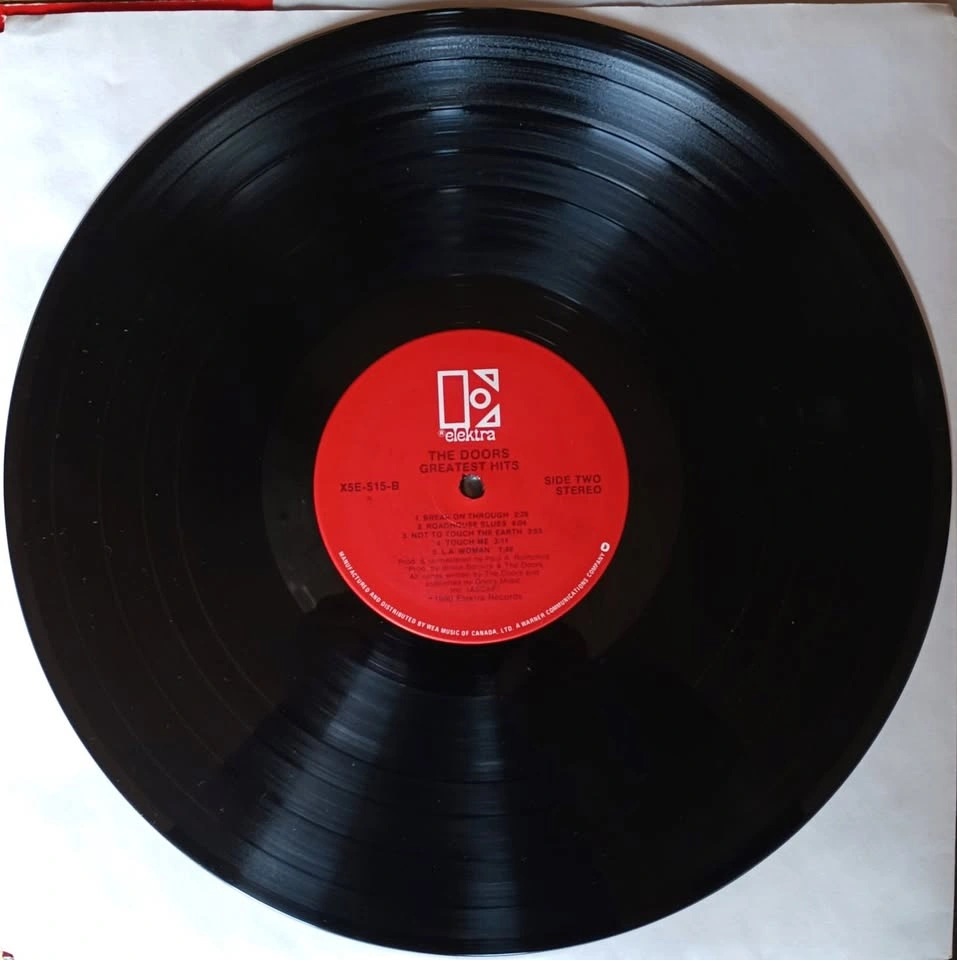 The Doors - Greatest Hits LP - 1980 Cdn. pressing - VG/VG+ - photo 5