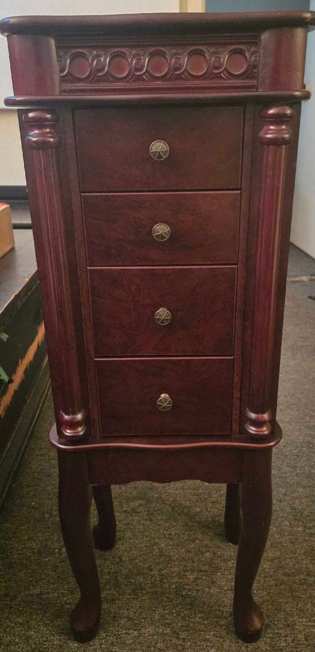 Standing Jewelry Cabinet