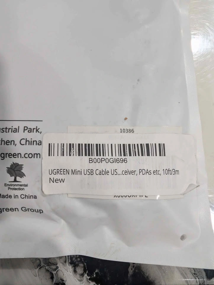 UGreen 10ft Mini USB to USB Cable - photo 2