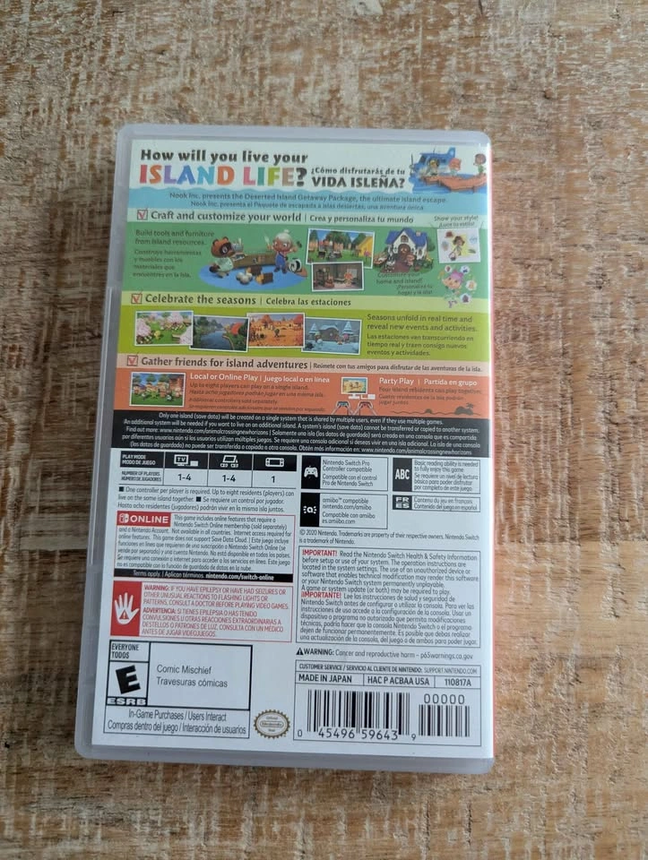 Animal Crossing New Horizons - Nintendo Switch (New) - photo 2