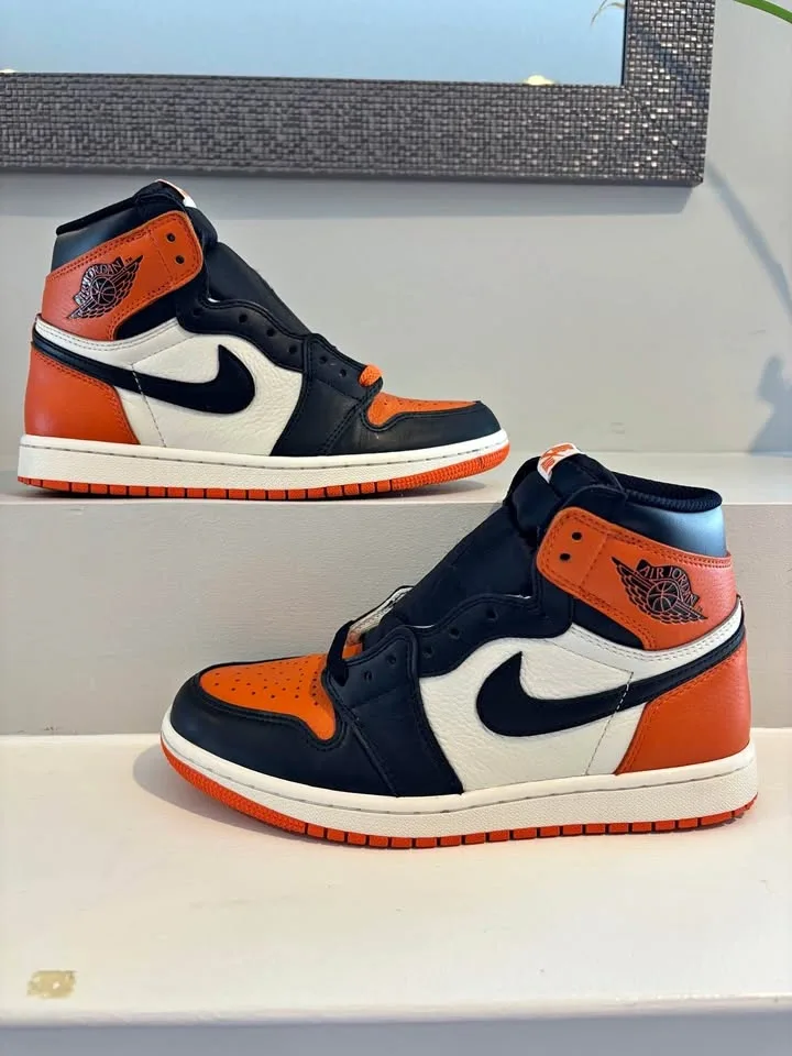 Nike Air Jordan 1 Retro High OG Shattered Backboard 2015 Sz 7M