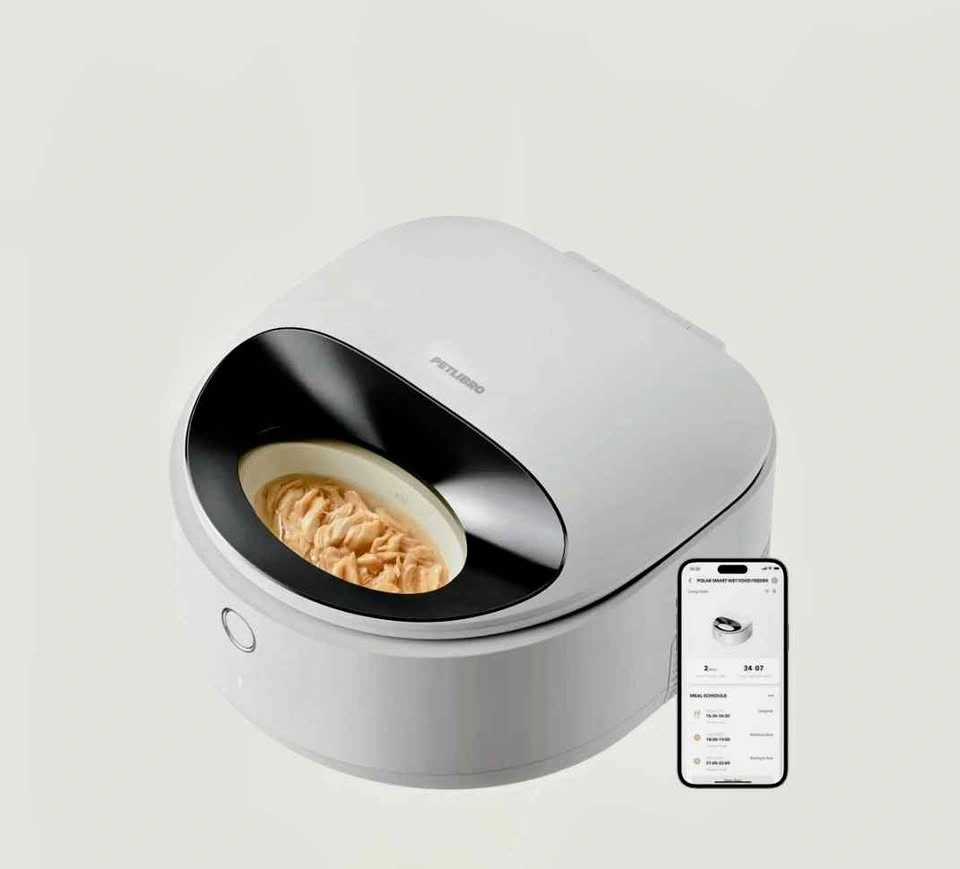 Smart Automatic Wet Cat Feeder (App-Controlled + Cooling System)