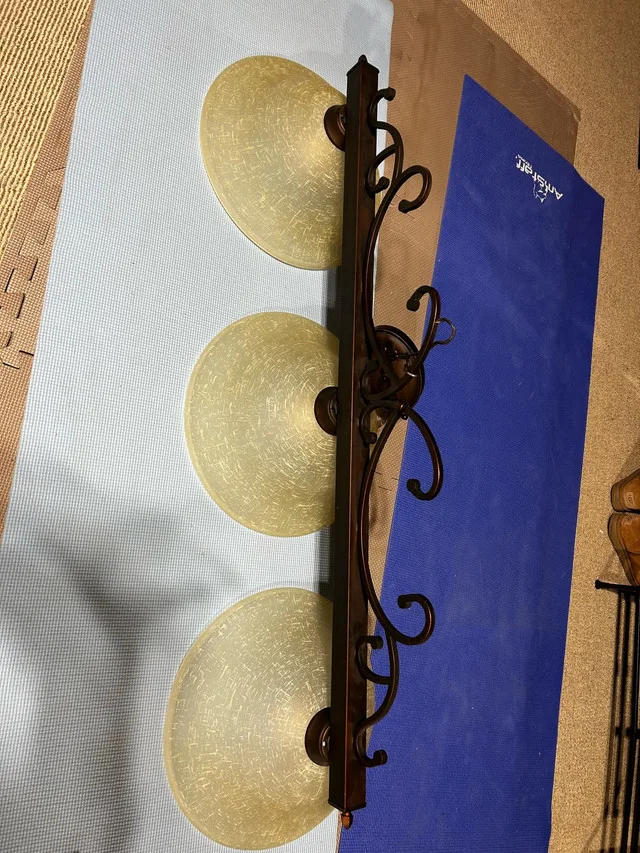 3 Light Bronze Ceiling Light thumbnail