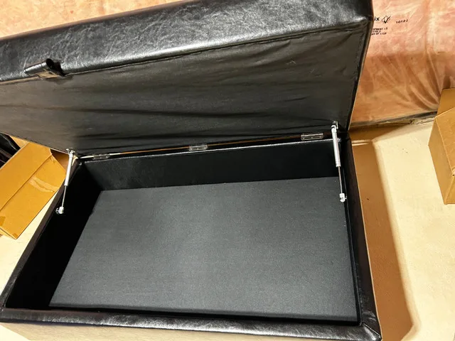 Black Storage Ottoman image indicator(5)