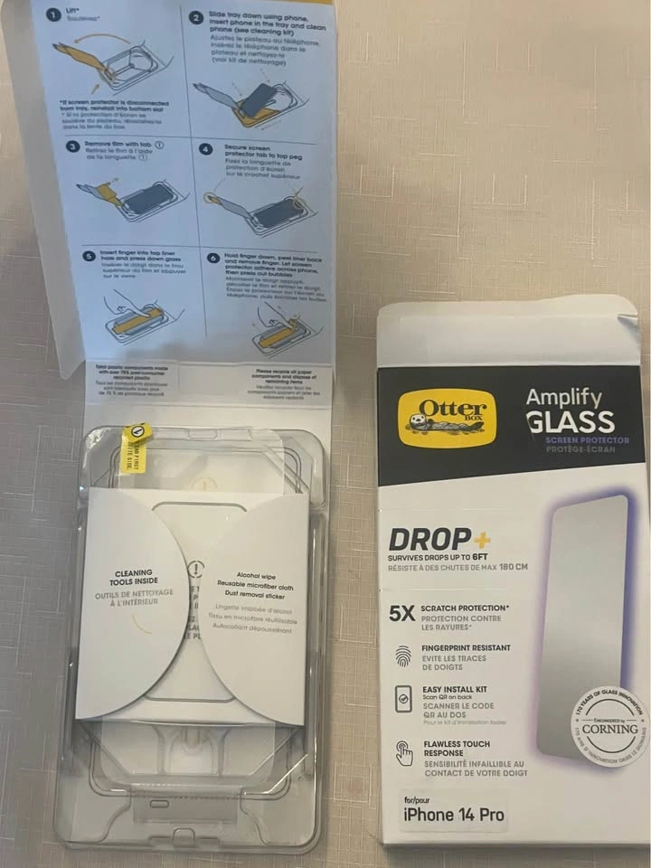 OtterBox Amplify Glass Screen Protector for iPhone 14 Pro - photo 3
