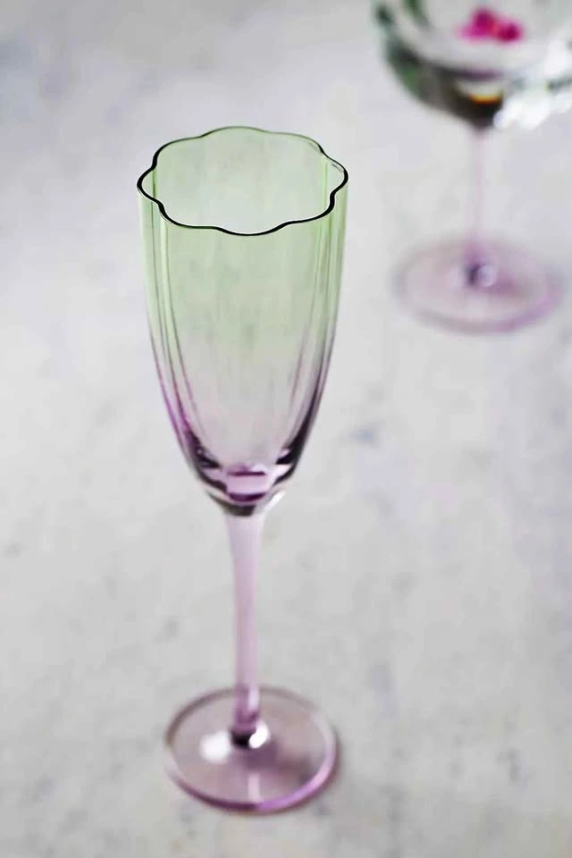 Anthropologie Lille Champagne Flutes Set of 4