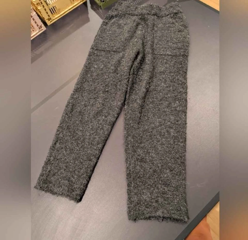 Le bon shoppe knitted pull on fuzzy lounge pants - photo 2