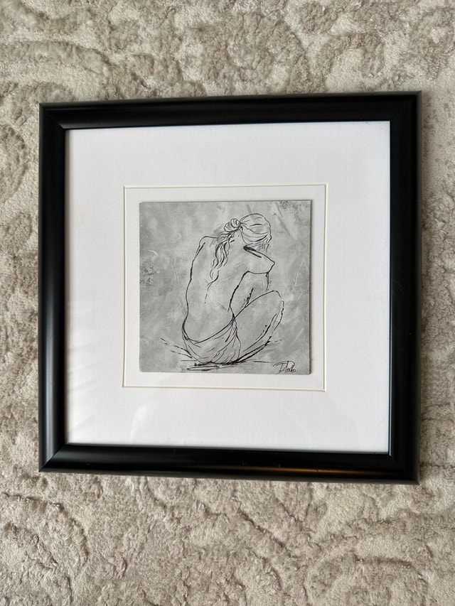 Nude Sketch I & II by Patricia Pinto Art Prints - photo 2
