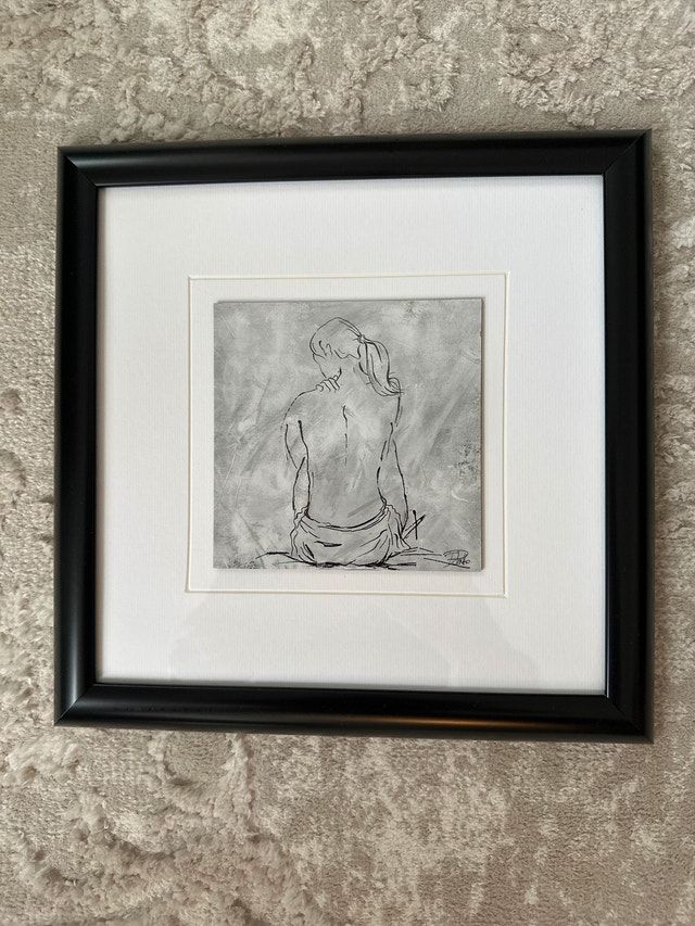 Nude Sketch I & II by Patricia Pinto Art Prints - photo 3