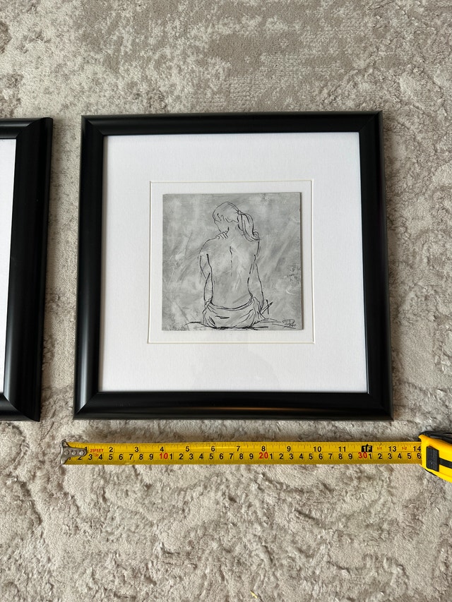 Nude Sketch I & II by Patricia Pinto Art Prints - photo 5