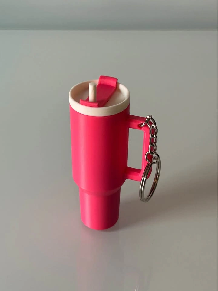 Mini Tumbler Lip Balm Holder Keychain – 3D Printed - photo 5