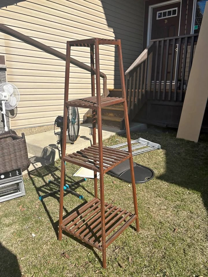 Homemade Plant Stand