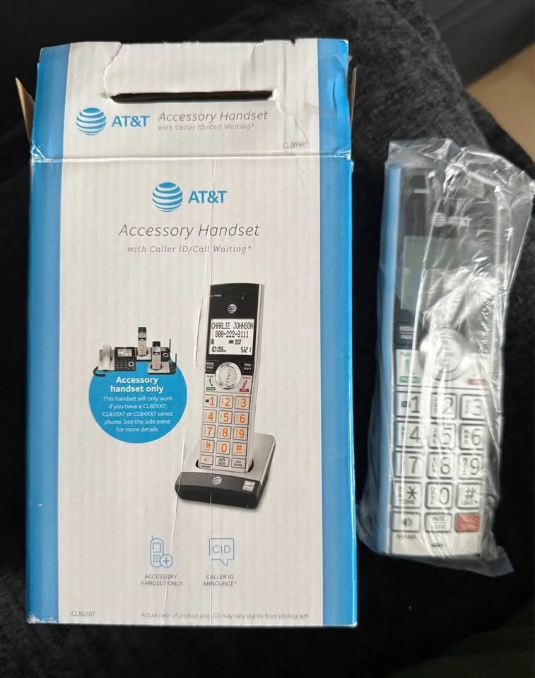 Brand New AT&T Accessory Handset (CL80107) - photo 4