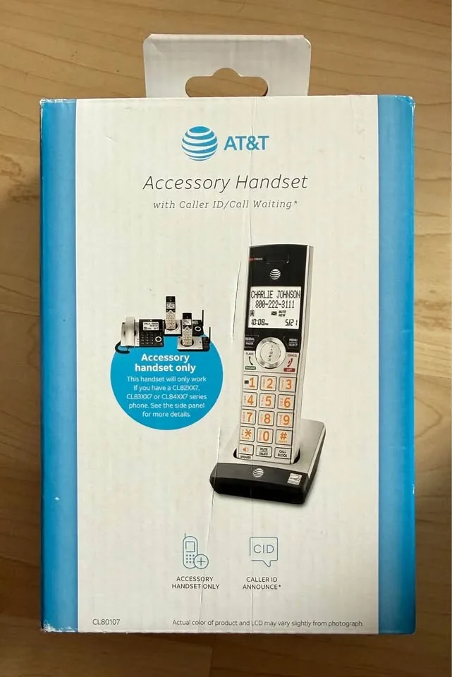 Brand New AT&T Accessory Handset (CL80107) - photo 5