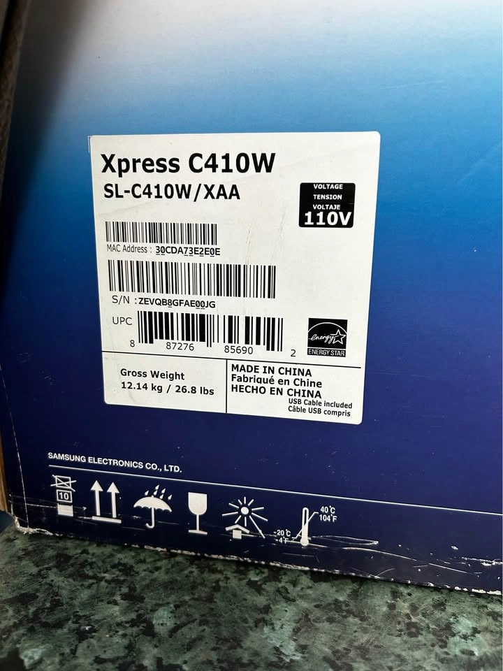 Samsung Xpress C410W Color Laser Printer - photo 2