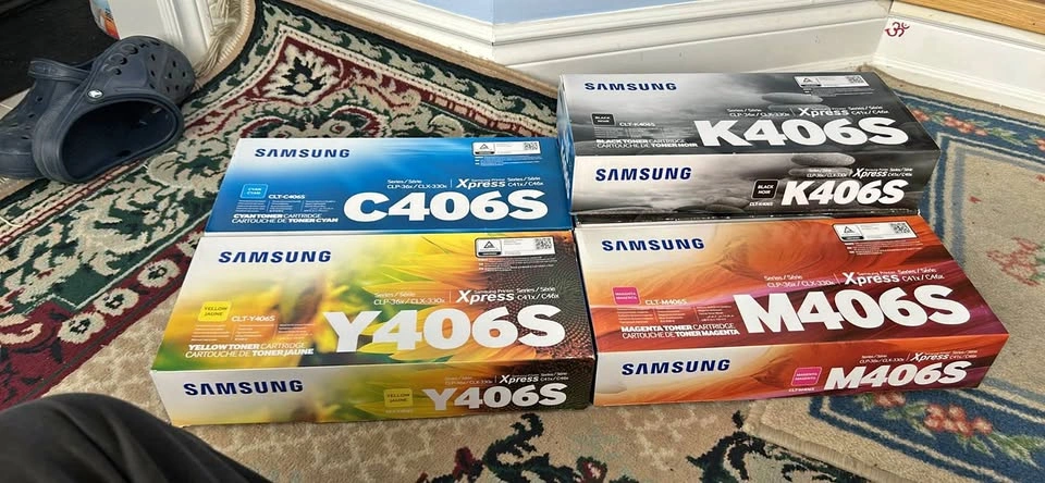 Samsung 406S Toner Cartridges CMYK Set