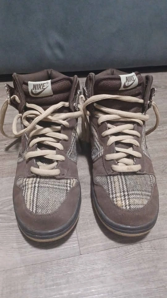 2000 Nike Dunk Pro SB High Tweed - Size 9.5 - photo 2