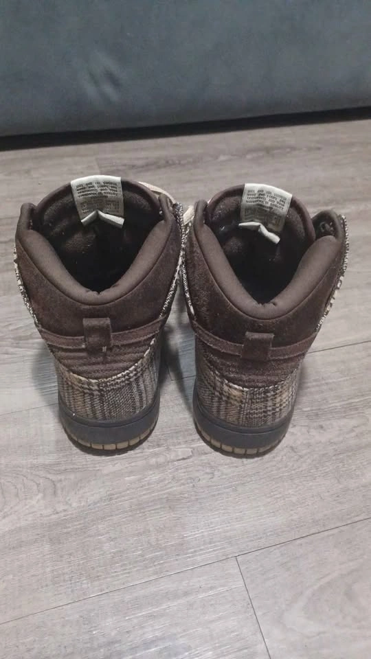 2000 Nike Dunk Pro SB High Tweed - Size 9.5 - photo 4