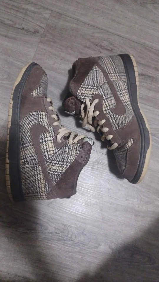 2000 Nike Dunk Pro SB High Tweed - Size 9.5 - photo 5