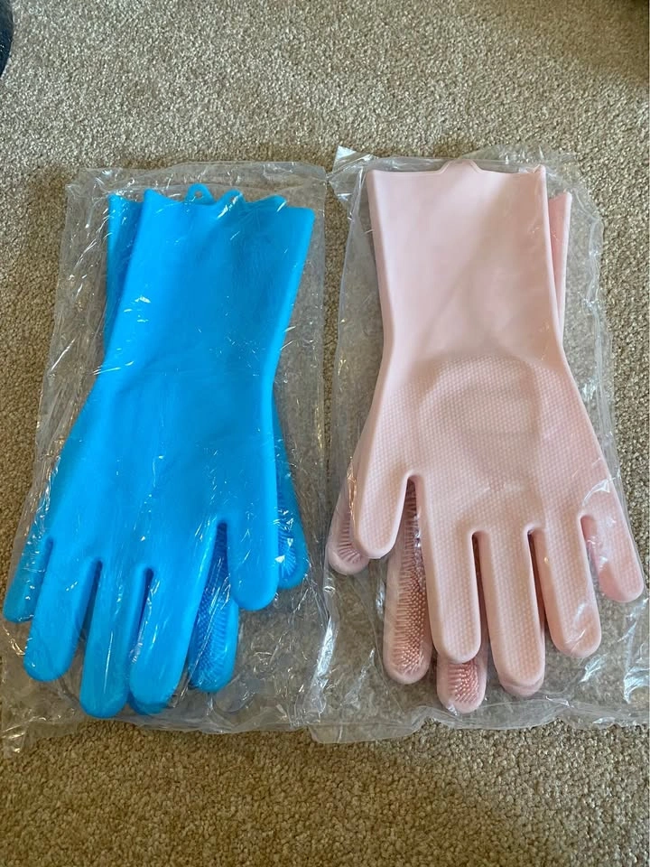 VGO Dishwashing Gloves (2 Pairs)