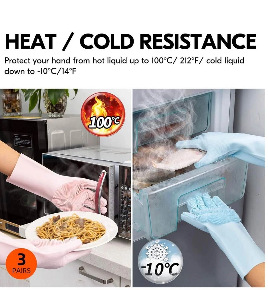 VGO Dishwashing Gloves (2 Pairs) - photo 4