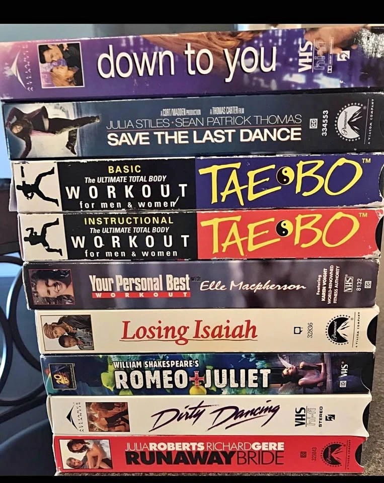 Various VHS Movies - $10 Each