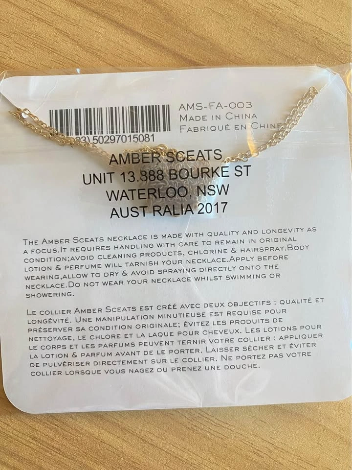 AMBER SCEATS Double Coin Necklace - photo 3