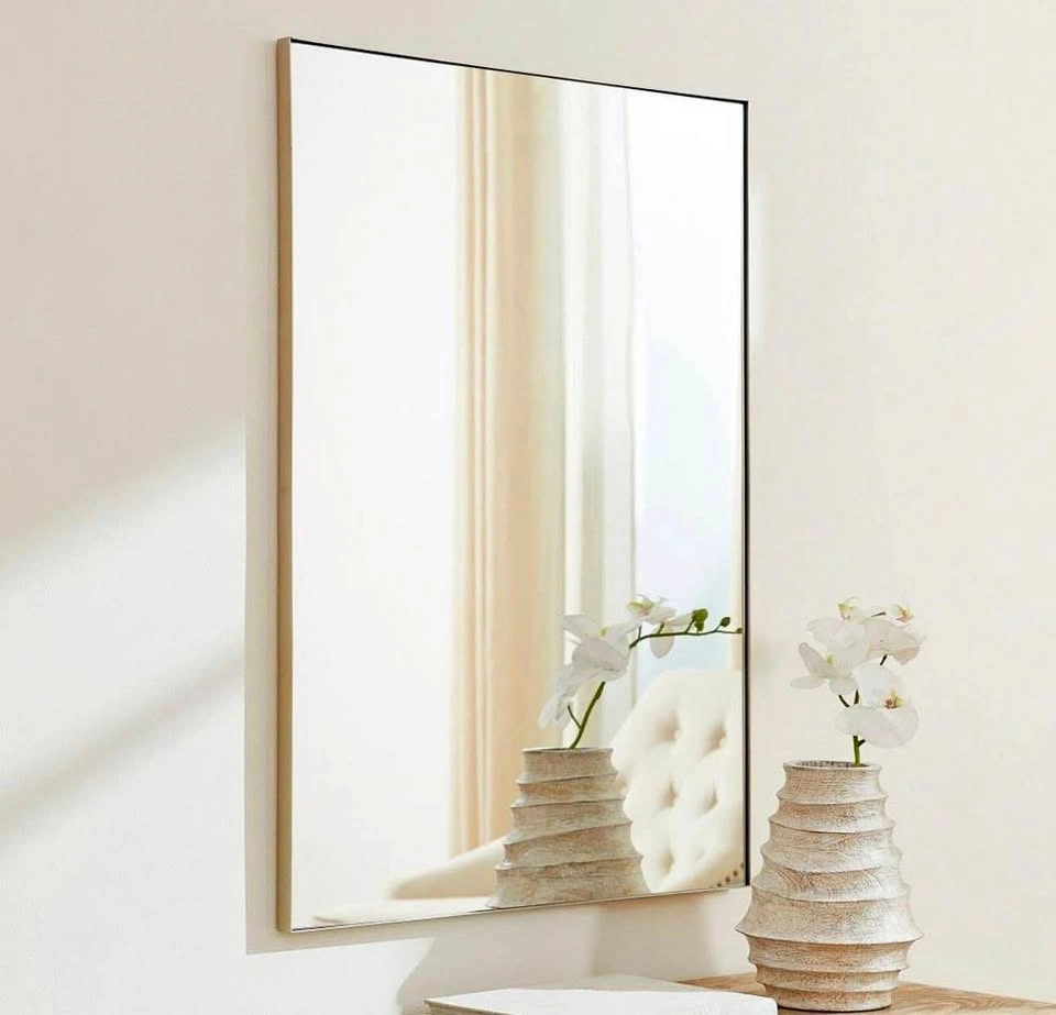 30 x 40 Gold Trim Vanity Mirror