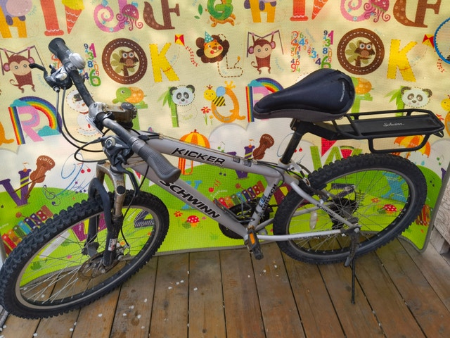 Schwinn Kicker Jump Urban Hybrid Bike, 24-in