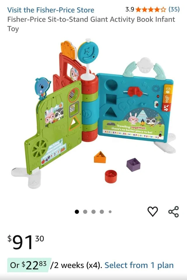 Fisher Price Activity Book - photo 2