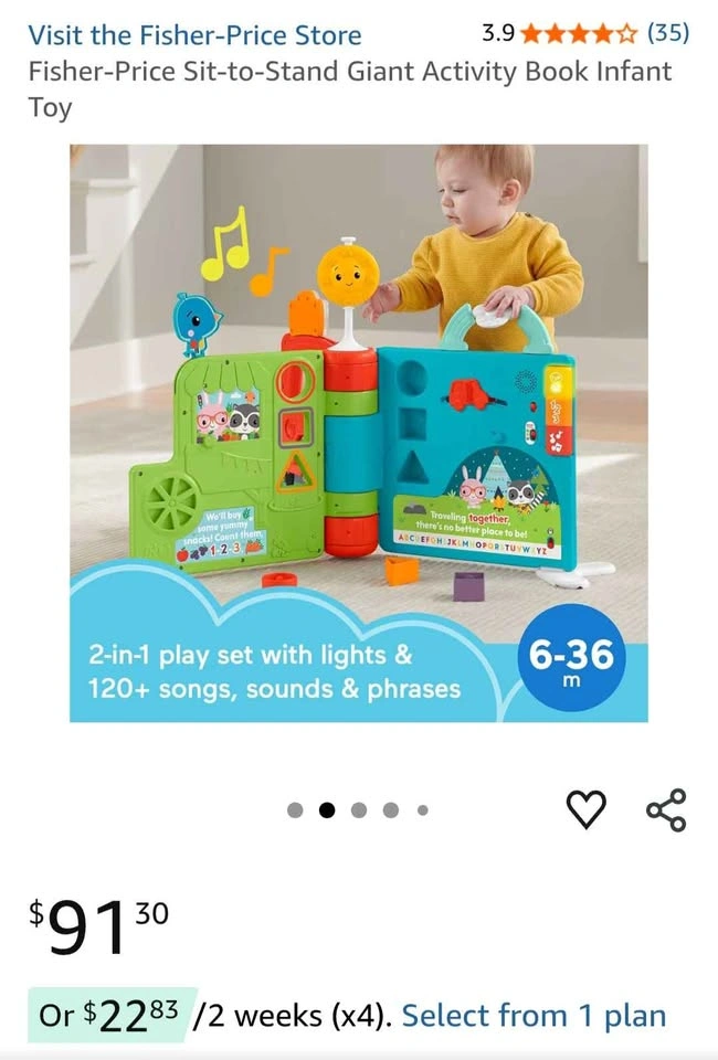 Fisher Price Activity Book - photo 3