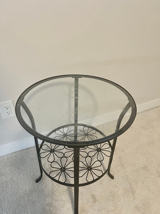 Glass Accent Table - photo 2