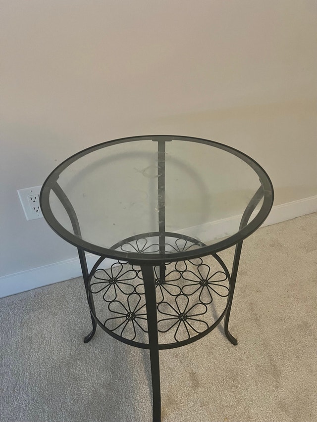 Glass Accent Table - photo 3