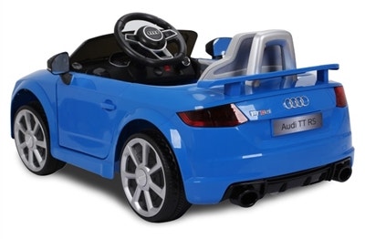 Audi TT RS Ride-On Car for Kids - Blue, 12V w/ Remote - photo 4