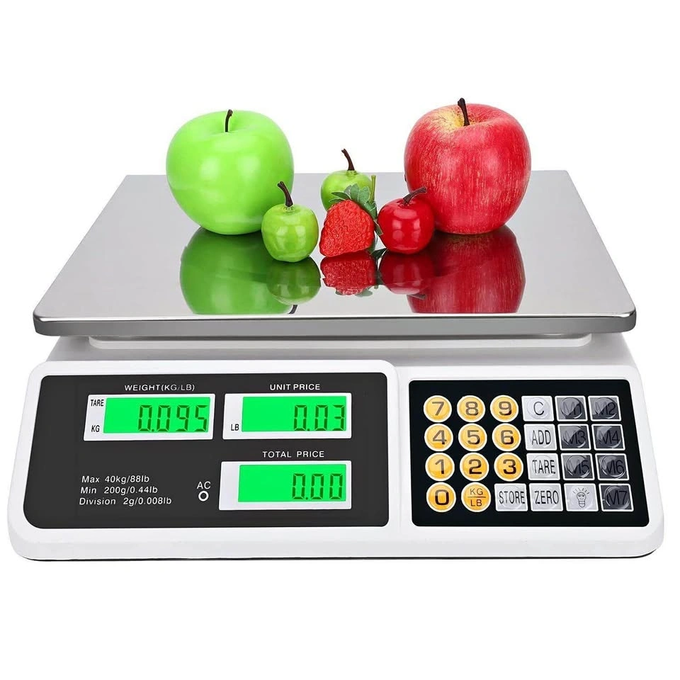 Price Computing Scale 88lb/40kg LCD Digital
