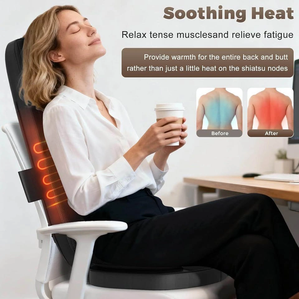 Read the description- Neck and Back Massager with Heat - photo 5