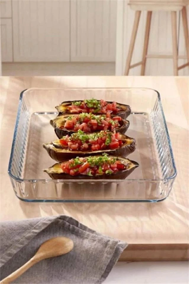 Pasabahce Borcam Rectangular Glass Dish 40 x 27 cm