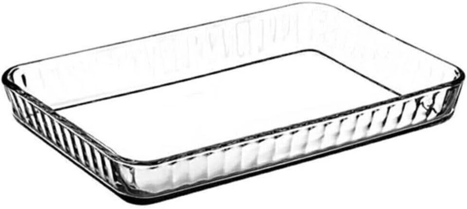 Pasabahce Borcam Rectangular Glass Dish 40 x 27 cm - photo 3