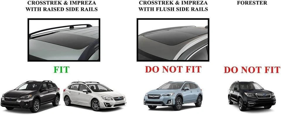 BRIGHTLINES Aero Cross Bars Roof Racks for Subaru - photo 3