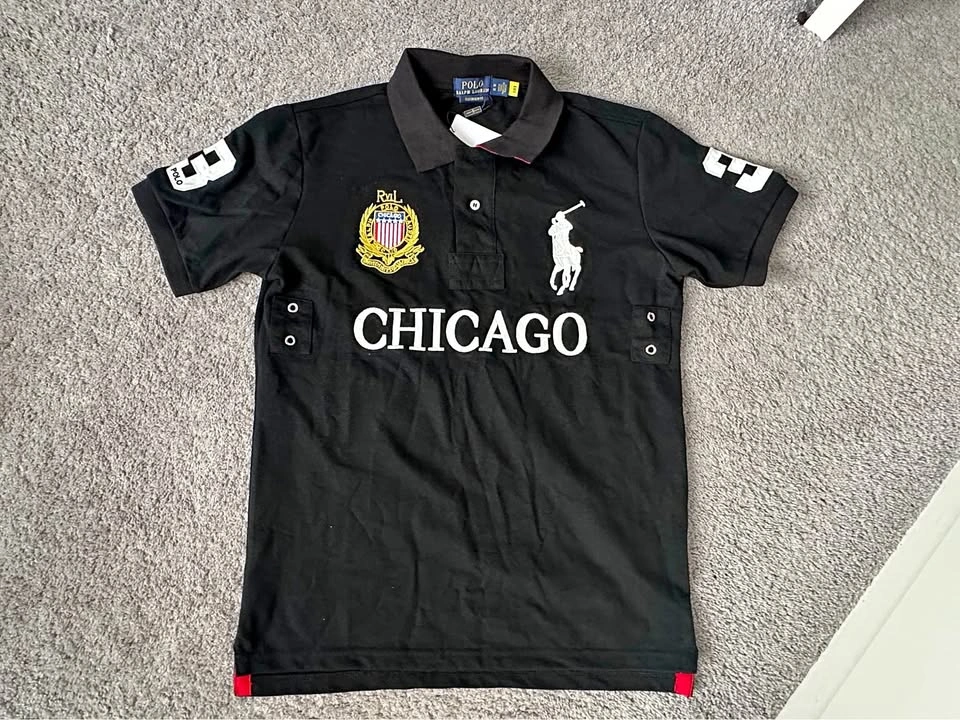 Polo Ralph Lauren Chicago Custom Slim Fit Polo - Brand New