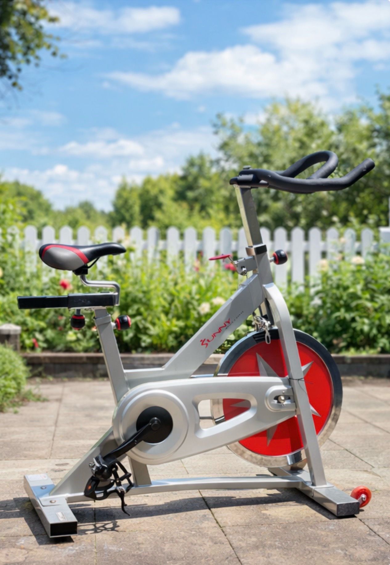 Indoor Cycling Bike - Sunny Health & Fitness Spin Bike