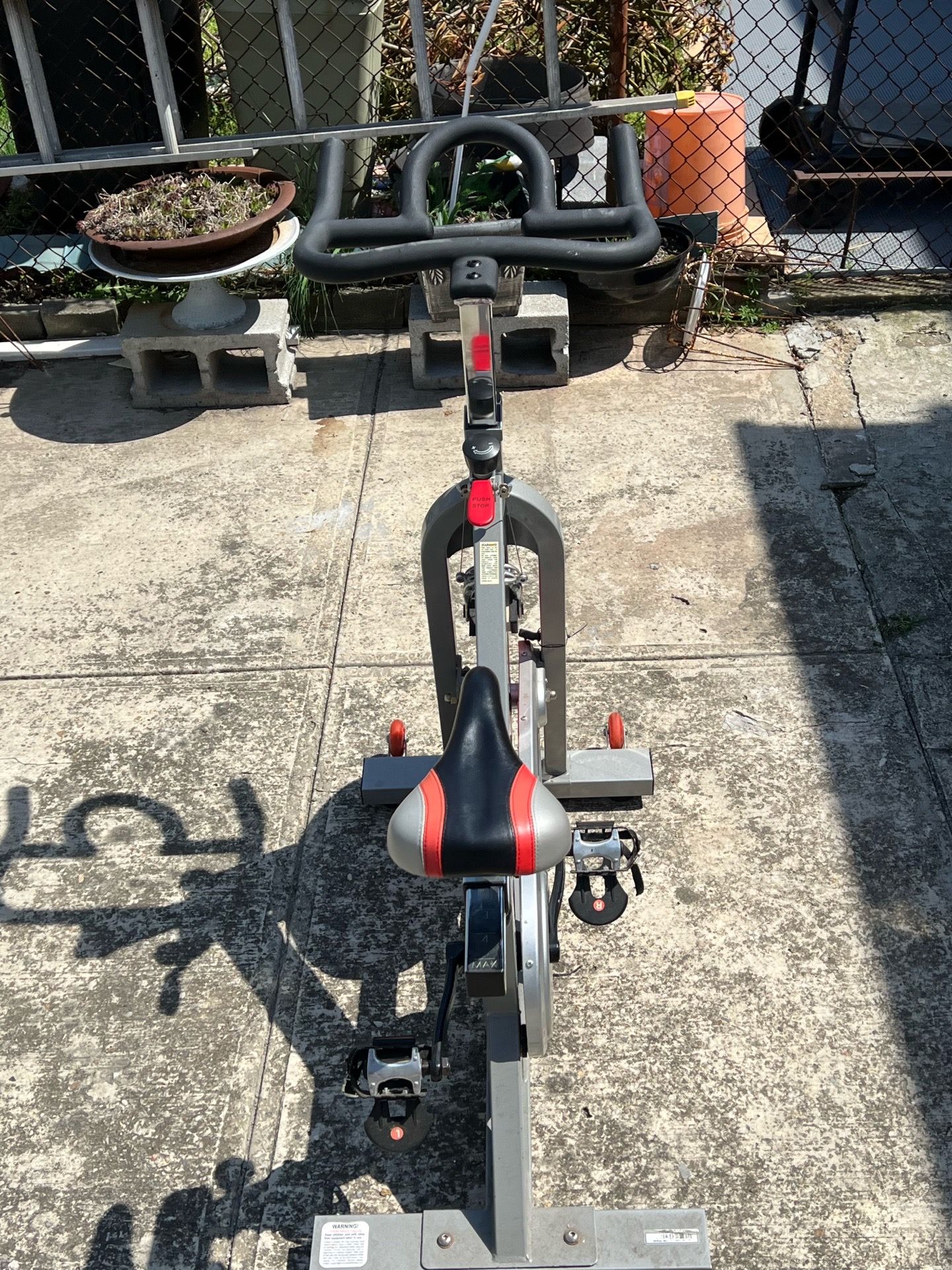 Indoor Cycling Bike - Sunny Health & Fitness Spin Bike - photo 2