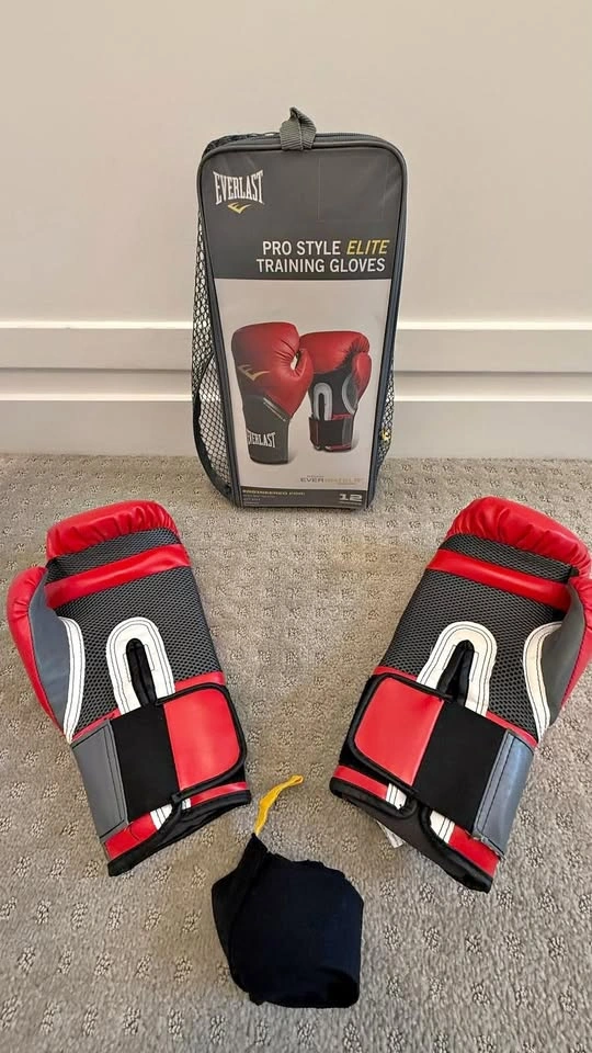 Everlast Pro Style Elite Training Gloves (12 oz)