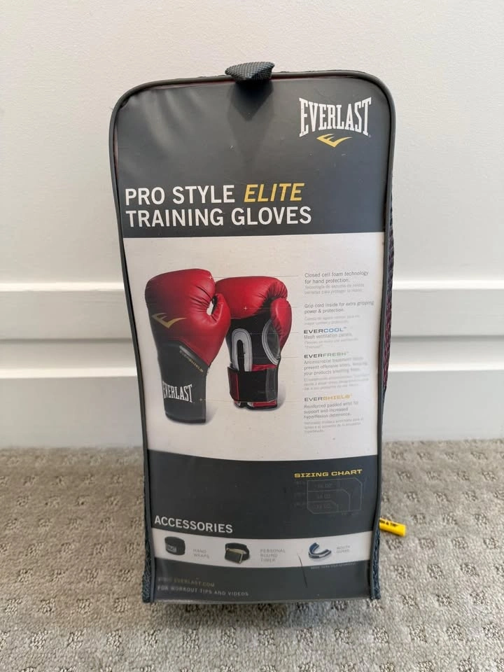 Everlast Pro Style Elite Training Gloves (12 oz) - photo 4